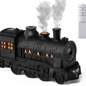 Train Shape SteamExpress Locomotive Aroma Diffuser & Cool Mist Humidifier