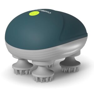 Revive Scalp Massager – 96 Silicone Kneading Points for Hair Growth & Relaxation (Green)