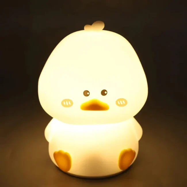 Adorable-Duck-Silicone-Night-Light-2