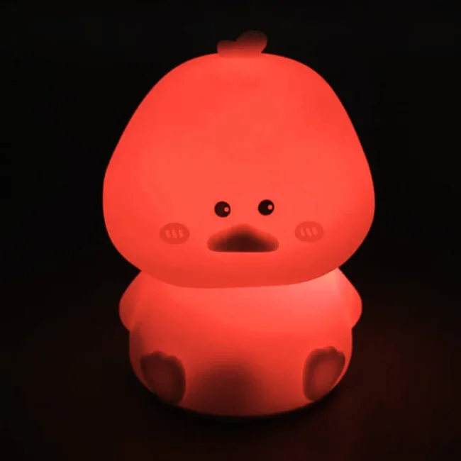 Adorable-Duck-Silicone-Night-Light-5