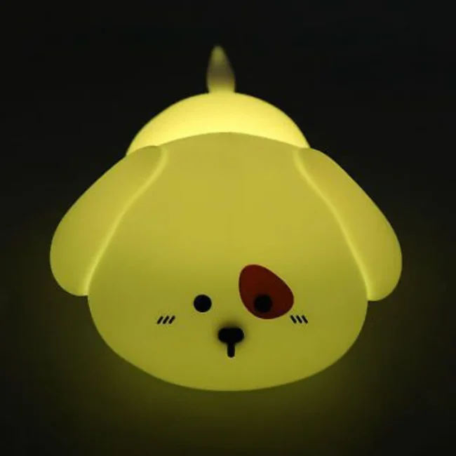 Cute-Dog-Silicone-Night-Light-11