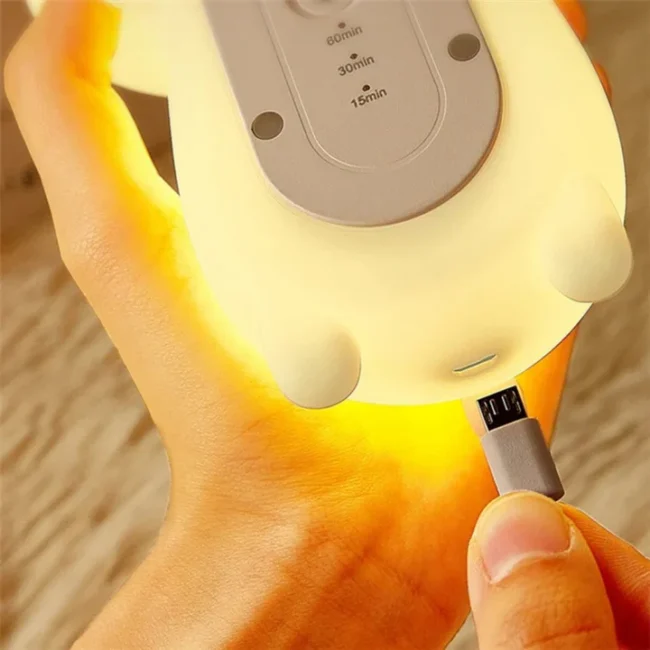 Cute-Dog-Silicone-Night-Light
