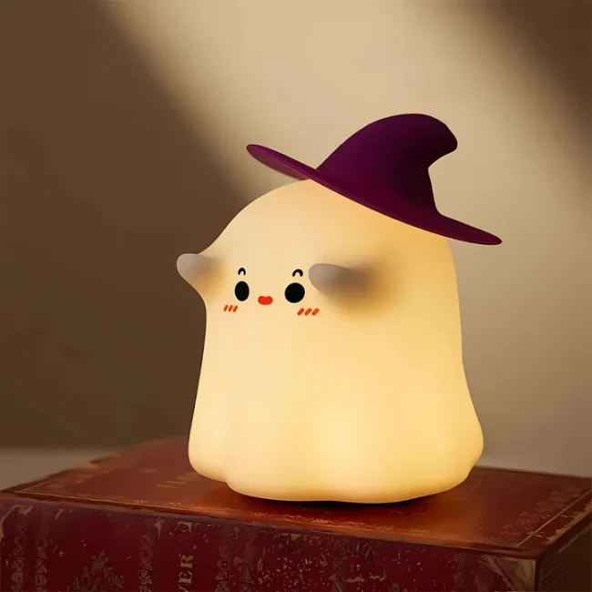 Cute-Ghost-Silicone-Night-Light-3