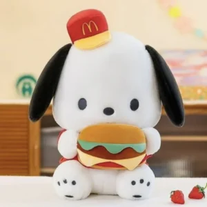 Foodie Pochacco Soft Toy – Cute Sanrio Plush for Kids & Collectors