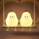 Kawaii-Pear-Mini-Night-Light