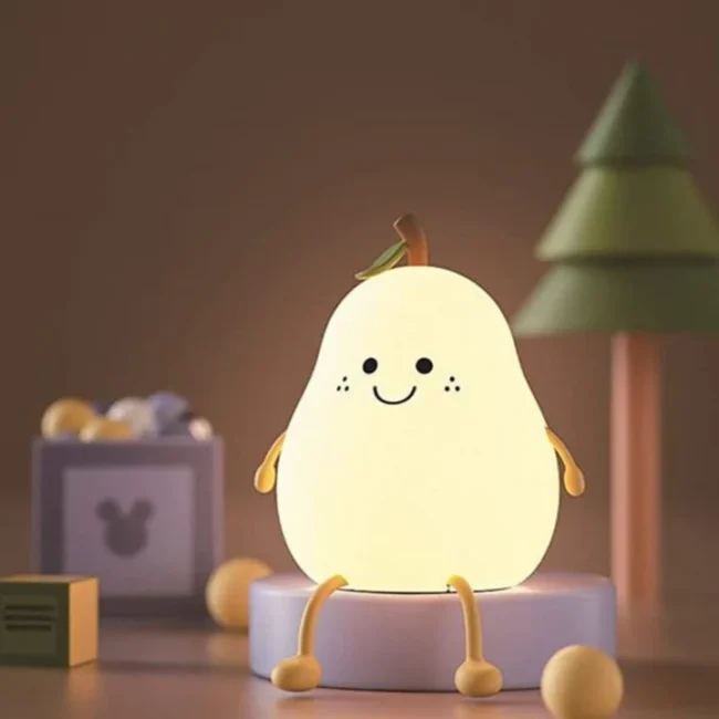 Kawaii-Pear-Mini-Night-Light-3 Kawaii-Pear-Mini-Night-Light-3