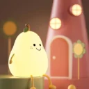 Kawaii-Pear-Mini-Night-Light-8