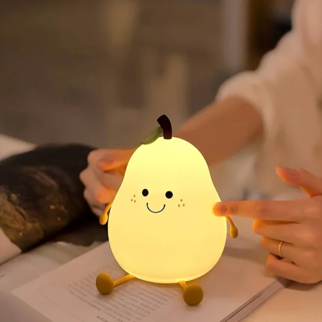 Kawaii-Pear-Mini-Night-Light-9 Kawaii-Pear-Mini-Night-Light-9