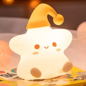 Little Star Silicone Night Light – Bring a Touch of Magic to Every Night!