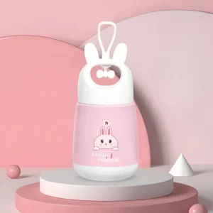 Lovely Rabbit Mini Bottle – Adorable, Practical & Perfectly Giftable! - Pink