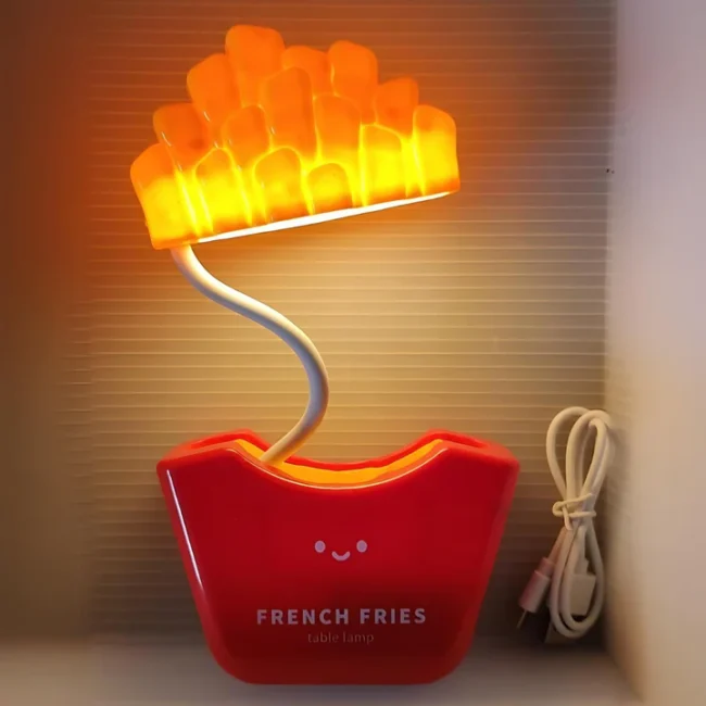 Multipurpose-French-Fries-LED-Desk-Lamp-1