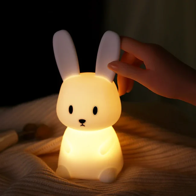 Sitting-Bunny-Silicone-Night-Light-1
