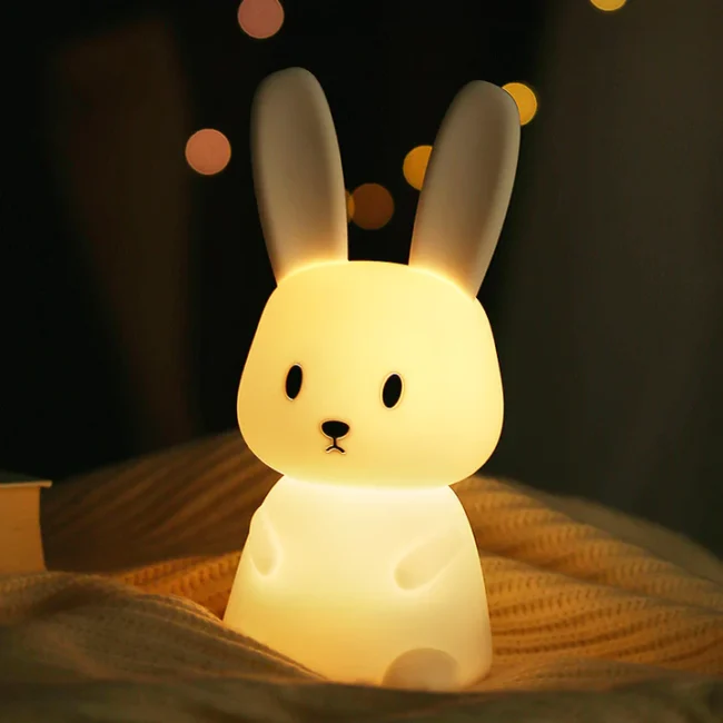 Sitting-Bunny-Silicone-Night-Light-2