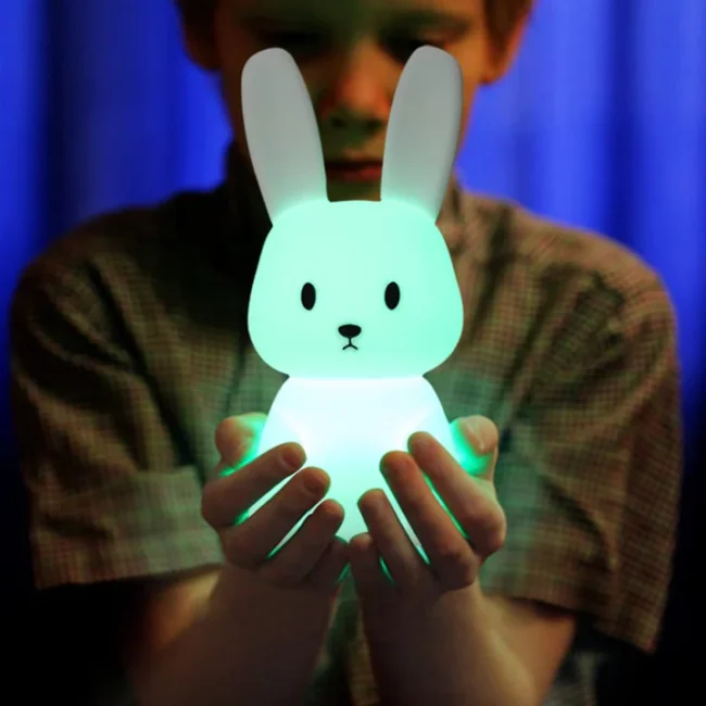 Sitting-Bunny-Silicone-Night-Light-5