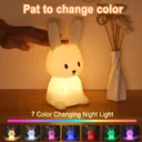 Sitting-Bunny-Silicone-Night-Light-7