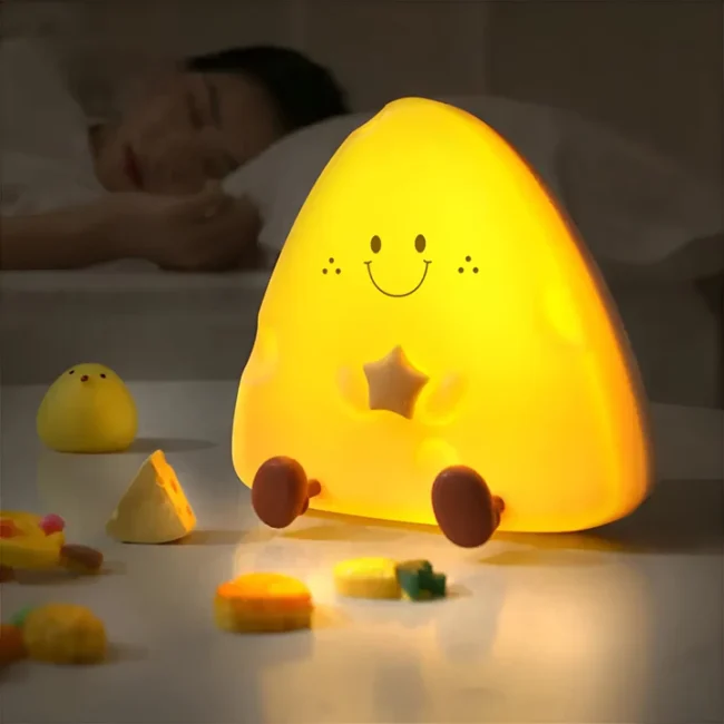 Smiling-Cheese-Shaped-Night-Light-11