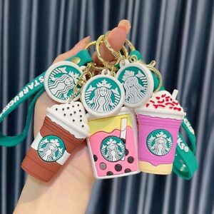 Starbucks Coffee Cup 3D Keychain – Cute Bag & Key Charm for Coffee Lovers