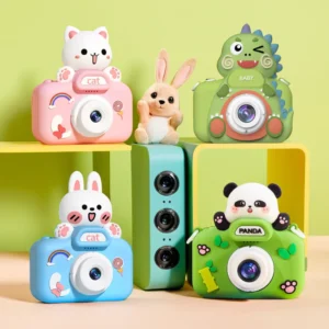 Mini Kids Electronic Camera – Cat / Rabbit / Panda