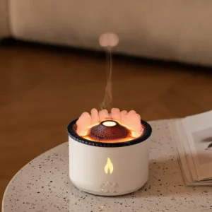 Volcano Diffuser – Flame Effect Aromatherapy Humidifier